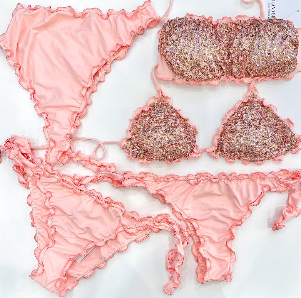 BIKINI TRIANGOLO PAILLETTES CIPRIA