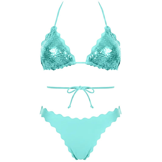 BIKINI TRIANGOLO PAILLETTES TIFFANY