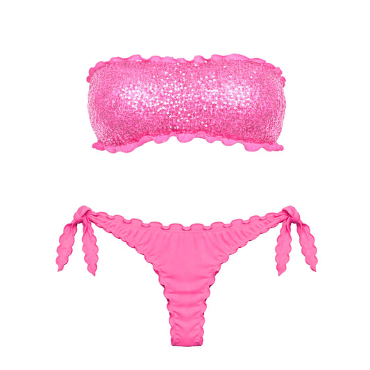BIKINI FASCIA PAILLETTES BARBIE