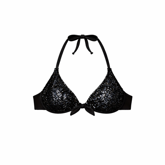 FERRETTO PAILLETTES NERO