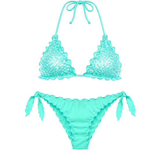 BIKINI TRIANGOLO PAILLETTES TIFFANY
