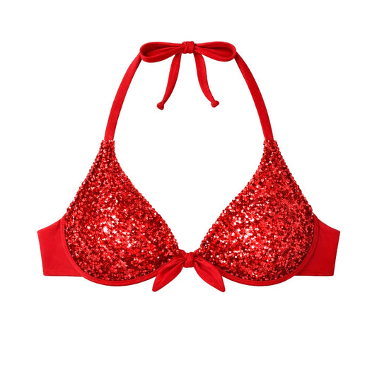 FERRETTO PAILLETTES ROSSO