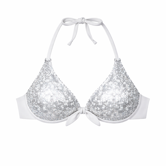 FERRETTO PAILLETTES BIANCO