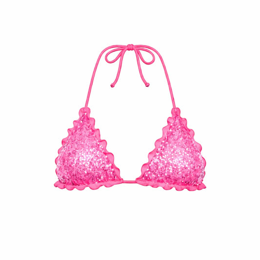 TRIANGOLO PAILLETTES BARBIE