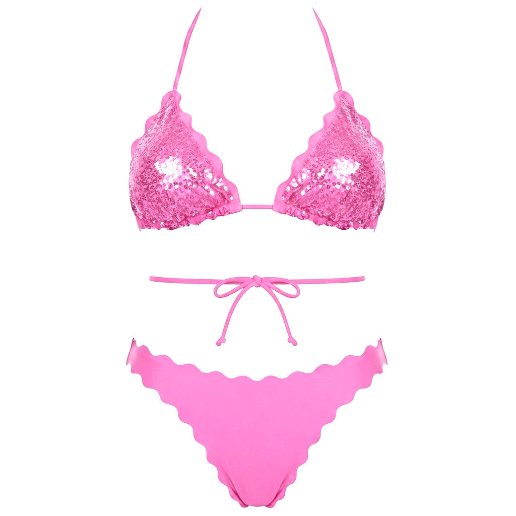 BIKINI TRIANGOLO PAILLETTES BARBIE