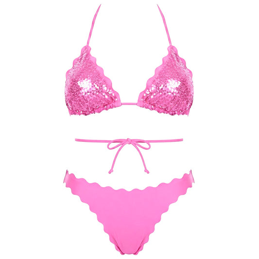 BIKINI TRIANGOLO PAILLETTES BARBIE