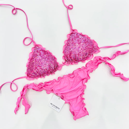 BIKINI TRIANGOLO PAILLETTES BARBIE